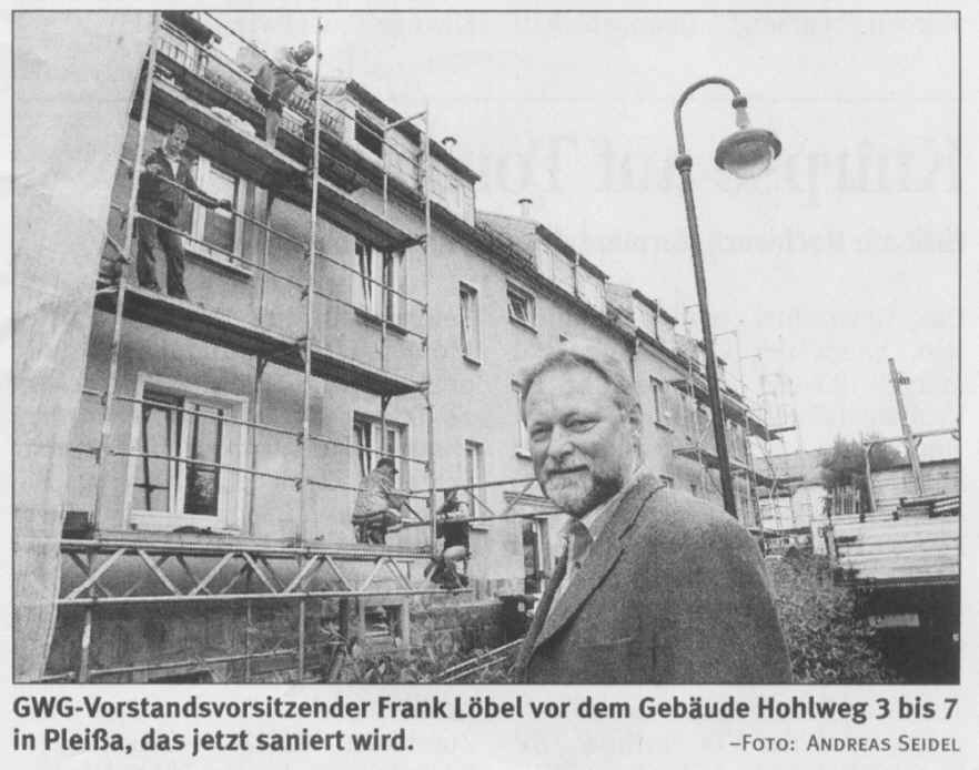 Frank L�bel am Hohlweg